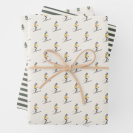 WINTERHÄNGE Ferien Geschenkpapier Set