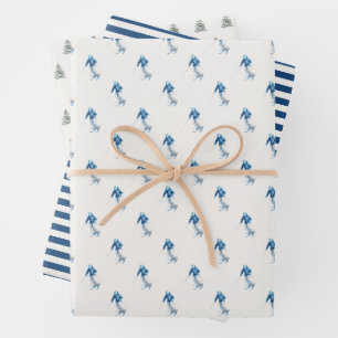WINTERHÄNGE Ferien Geschenkpapier Set