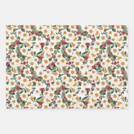 Winterhasen | Chinesisches Neujahr Geschenkpapier Set