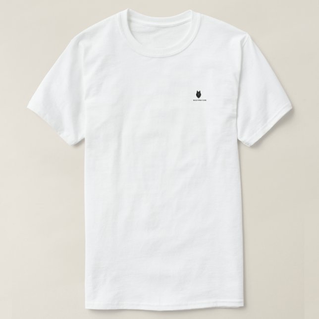 Winterhauch Polarfuchs Grafik T-Shirt (Design vorne)