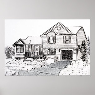 Winterhaus Poster