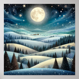Winterhillside Poster