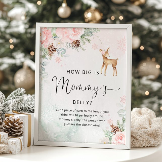 Winterhirsche wie groß ist das Bauchposter der Mam Poster (Von Creator hochgeladen)