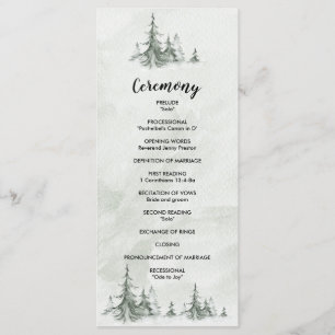 Winterhochzeit der Aquarellbäume Programm