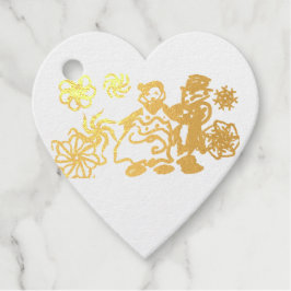 Winterhochzeit  geschenkanhänger