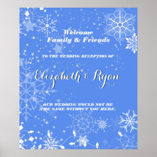 Winterhochzeit, individuelles Hochzeitstipendium Poster