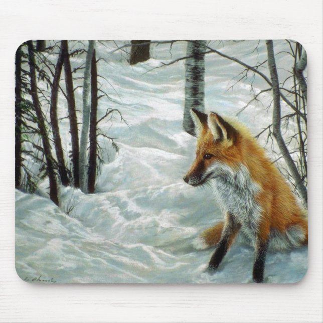 Winterholz, Fox Mousepad (Vorne)
