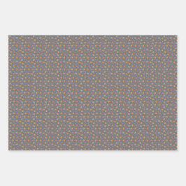 Winterhüllen-Umhüllungspapier Set mit 3 Blättern Geschenkpapier Set