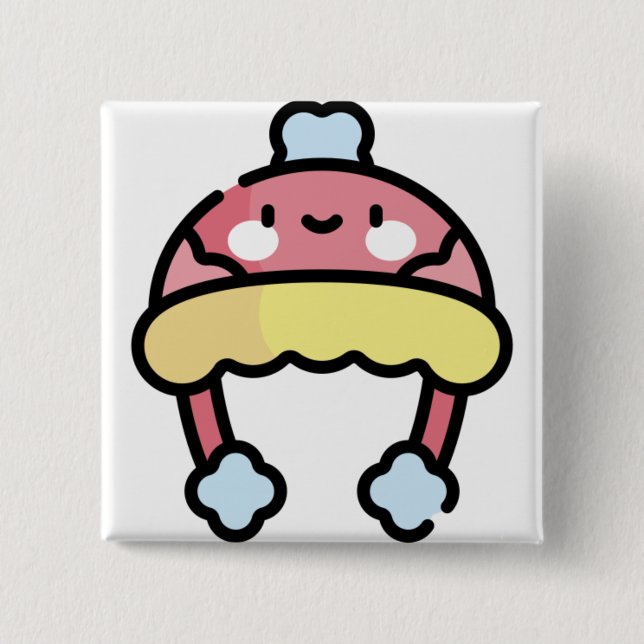 Winterhut Button (Vorderseite)