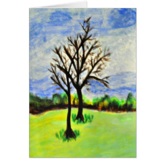 Wintering-Pekannuss-Bäume in Georgia