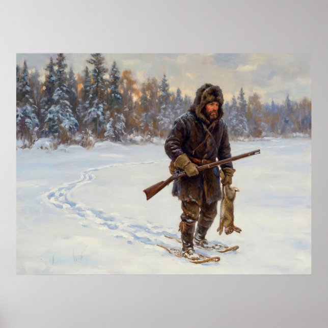 Winterjagd Poster (Vorne)