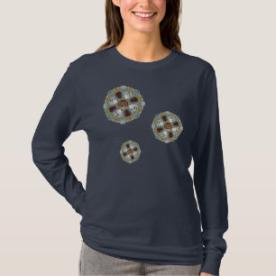 Winterjugendweibliches dunkles Shirt
