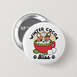 Winterkakaoglas - Niedlicher Hund im Design von Ta Button