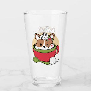 Winterkakaoglas - Niedlicher Hund im Design von Ta Glas