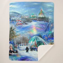 Winterkarneval Sherpadecke