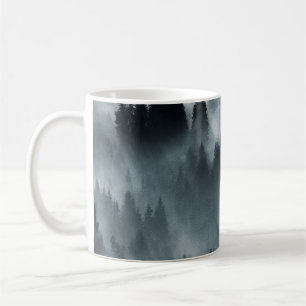 Winterkarpaten: Sonnenaufgang Berglandschaft Kaffeetasse