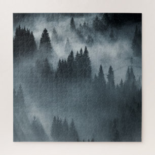 Winterkarpaten: Sonnenaufgang Berglandschaft Puzzle