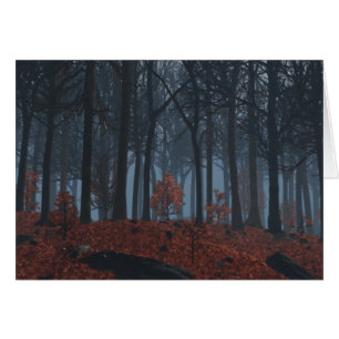 Winterkarte für Blätter