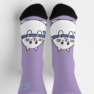 Winterkatze Socken