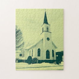 Winterkirche Puzzle