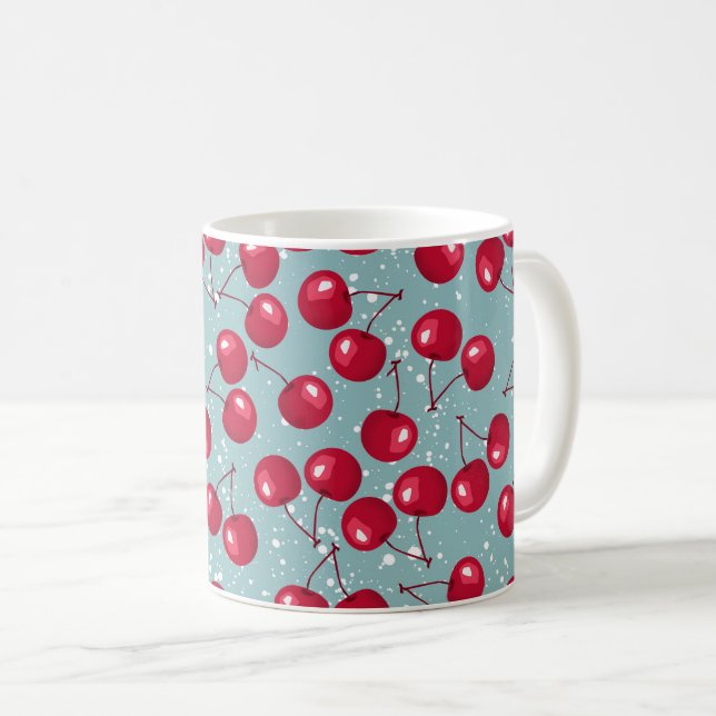 Winterkirsche. Kaffeetasse (VorderseiteRechts)