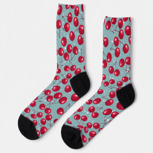 Winterkirsche. Socken