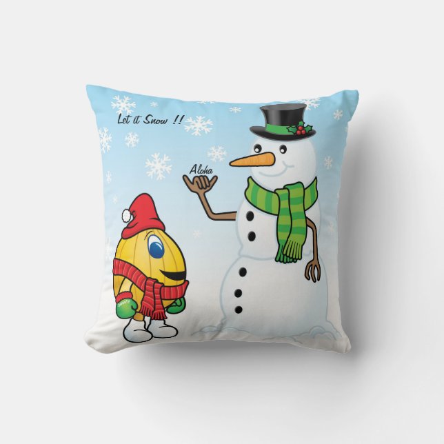 Winterkissen der Sweetyzwiebel Kissen (Vorderseite)