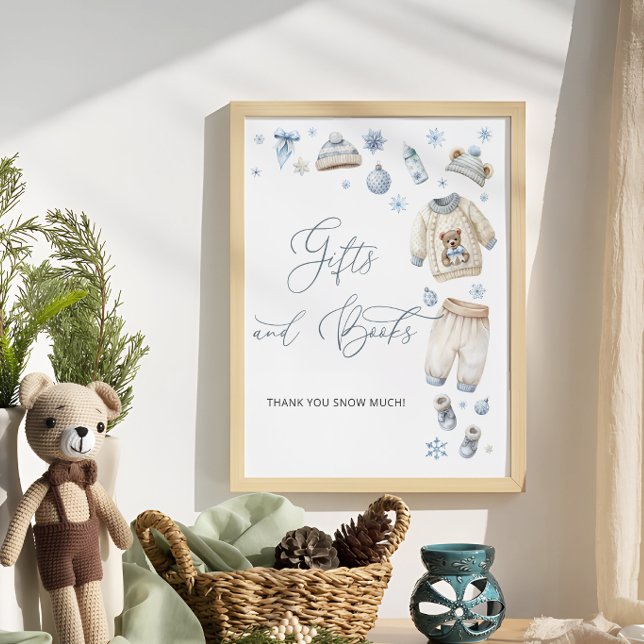 Winterkleidung Kinderdusche Geschenkbuch Poster (Von Creator hochgeladen)