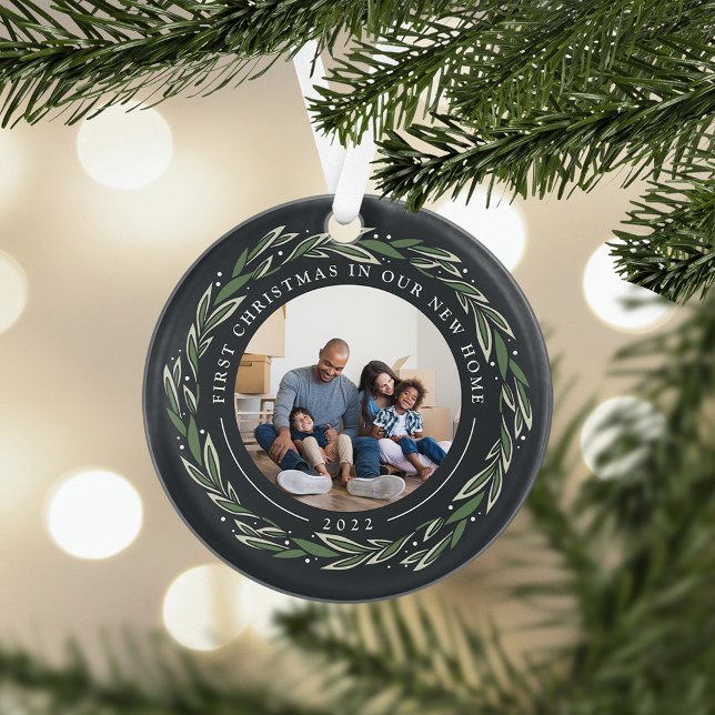 Winterkranz | Erste Weihnachten in unserer neuen Z Ornament (Von Creator hochgeladen)