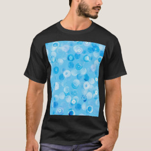 Winterkreise: Abstrakte Polka-Punkte. T-Shirt