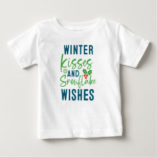 Winterküsse und Schneeflockenwünsche-51963 T-Shirt