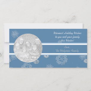 Winterland Holiday Foto Cards Feiertagskarte