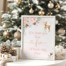 Winterlandfavoriten nehmen Sie bitte eine Poster