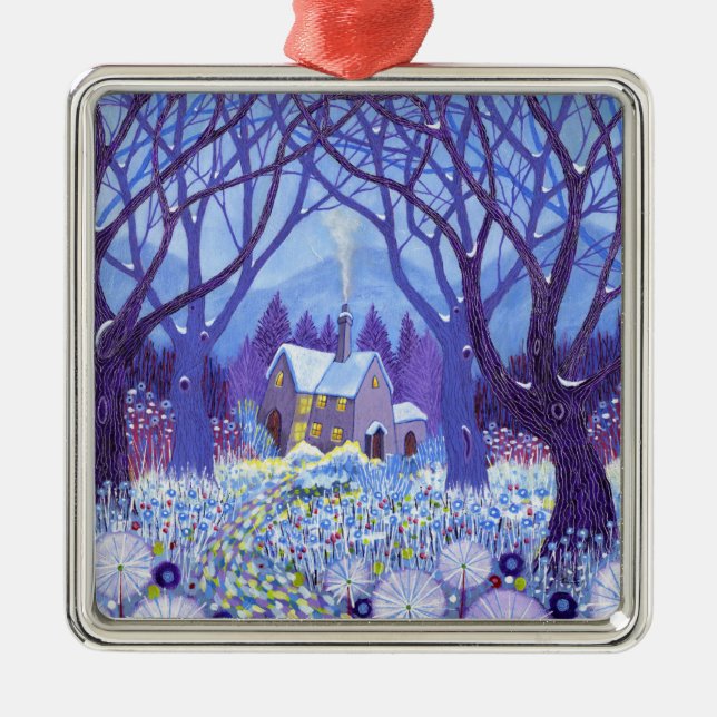 Winterlands 2012 ornament aus metall (Vorne)