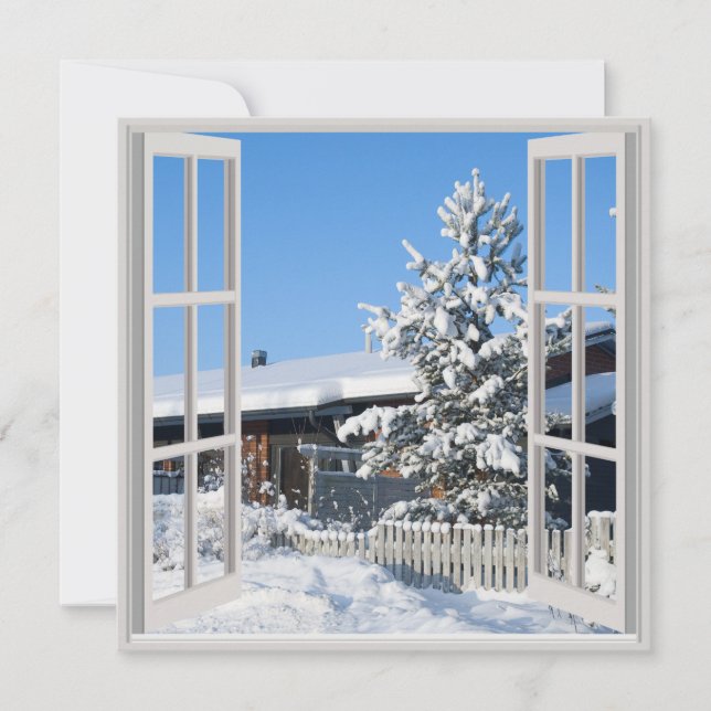 Winterlandschaft (Vorderseite)