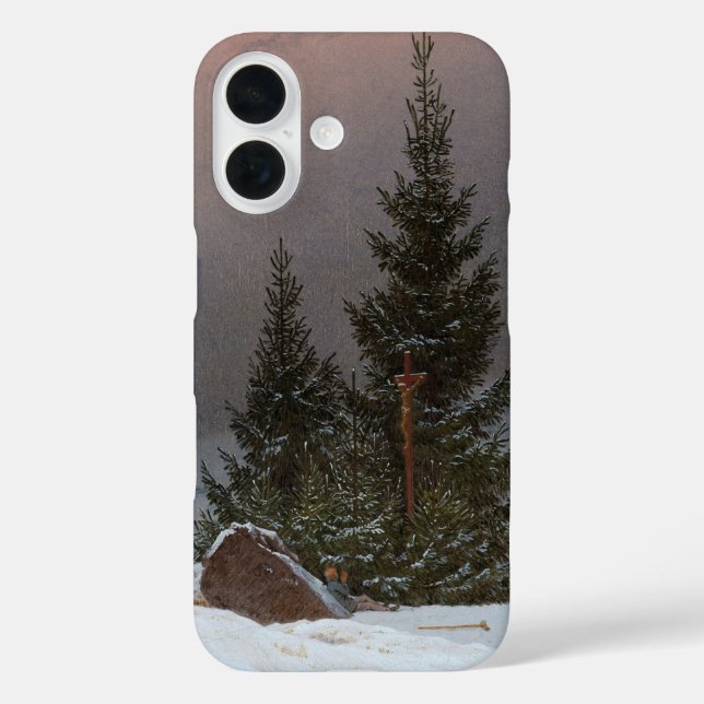 Winterlandschaft, 1811 von Caspar David Friedrich Case-Mate iPhone Hülle (Rückseite)