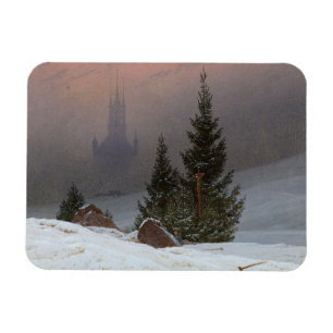 Winterlandschaft, 1811 von Caspar David Friedrich Magnet