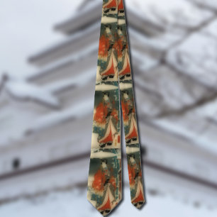 Winterlandschaft aus Die Geschichte des Genji – Hi Krawatte