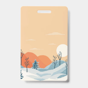Winterlandschaft Ausweis