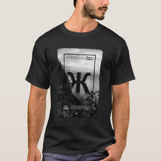 Winterlandschaft Baikalsee Rustikales Styli T-Shirt