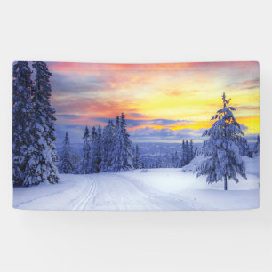 Winterlandschaft Banner