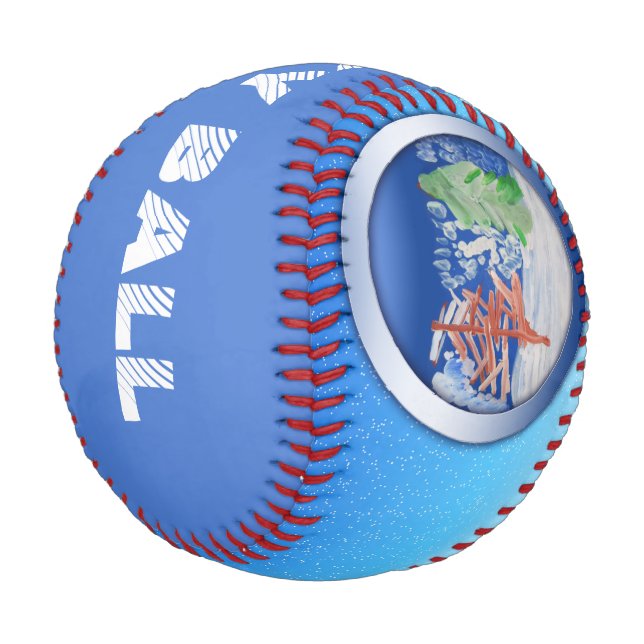 Winterlandschaft Baseball (Schrägansicht)