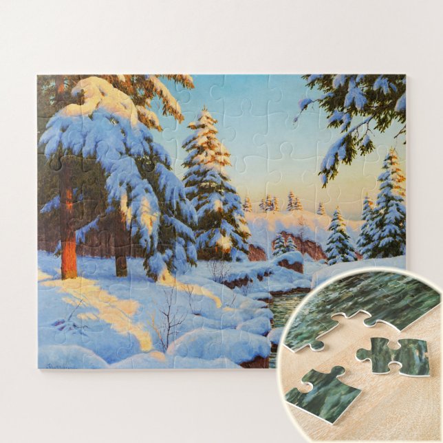 Winterlandschaft, Bessonof Art Puzzle (Von Creator hochgeladen)