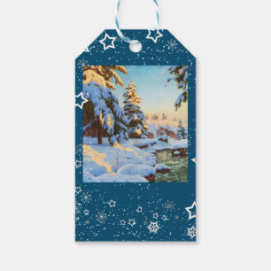 Winterlandschaft, Bessonof Geschenkanhänger