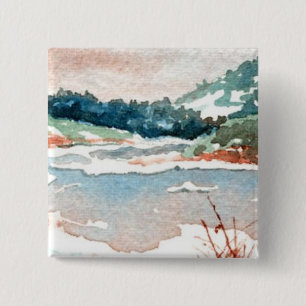 Winterlandschaft Button