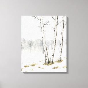 Winterlandschaft Canvas Print Leinwanddruck