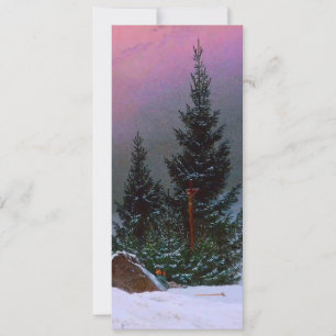 Winterlandschaft Caspar David Friedrich Einladung