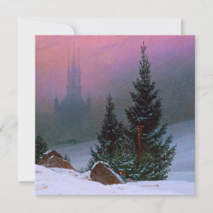Winterlandschaft Caspar David Friedrich Einladung