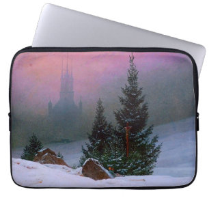 Winterlandschaft Caspar David Friedrich Laptopschutzhülle