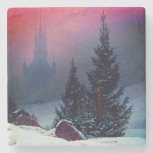 Winterlandschaft Caspar David Friedrich Steinuntersetzer